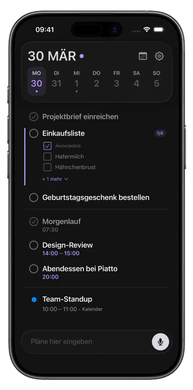 MyTimeo app screenshot