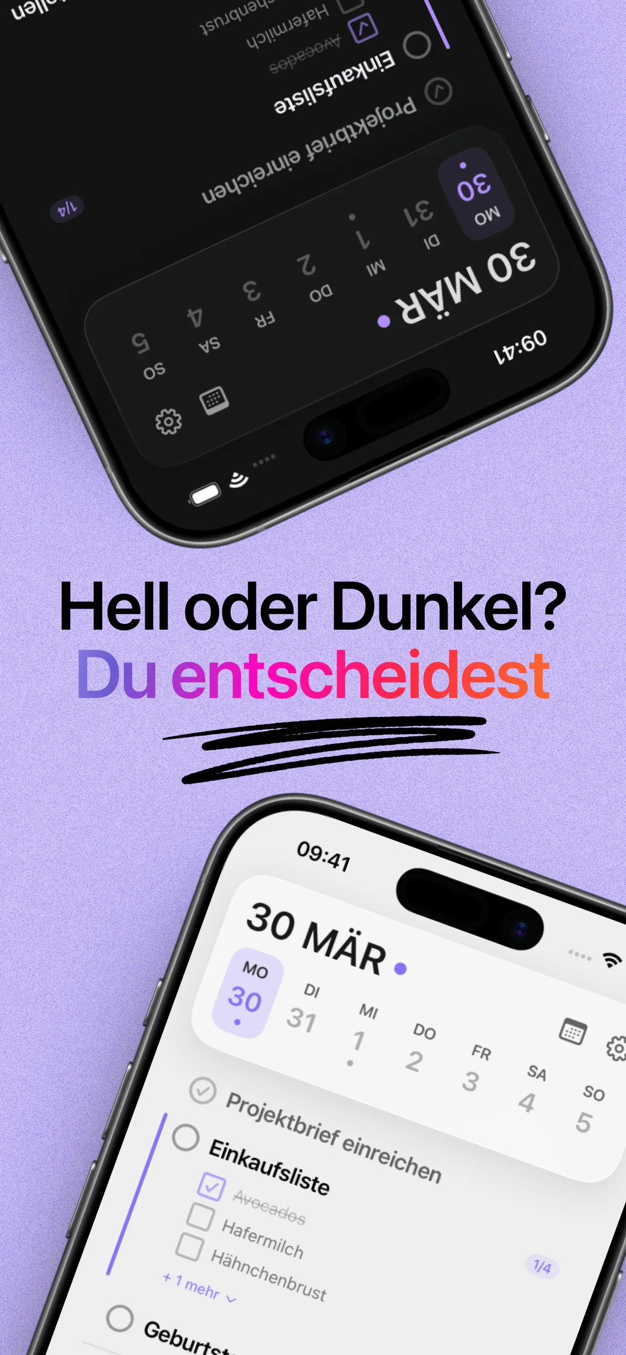 Natural language event parsing result